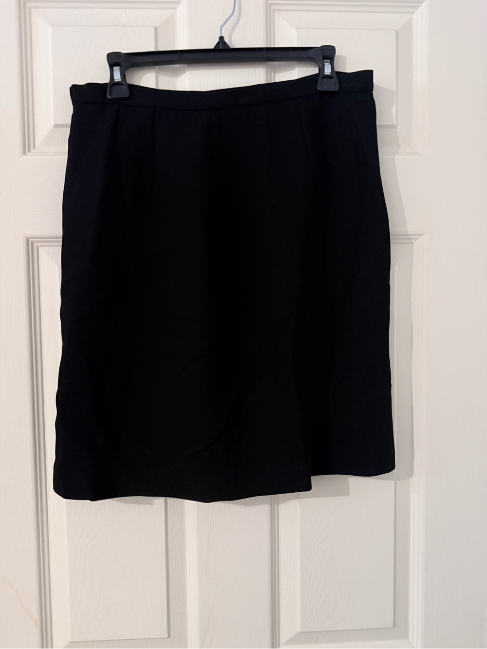 Petite Sophisticate Black Pencil Skirt